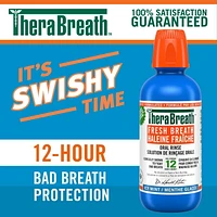 TheraBreath Fresh Breath Mouthwash, Icy Mint, Alcohol-Free, 473 ml, 473 mL