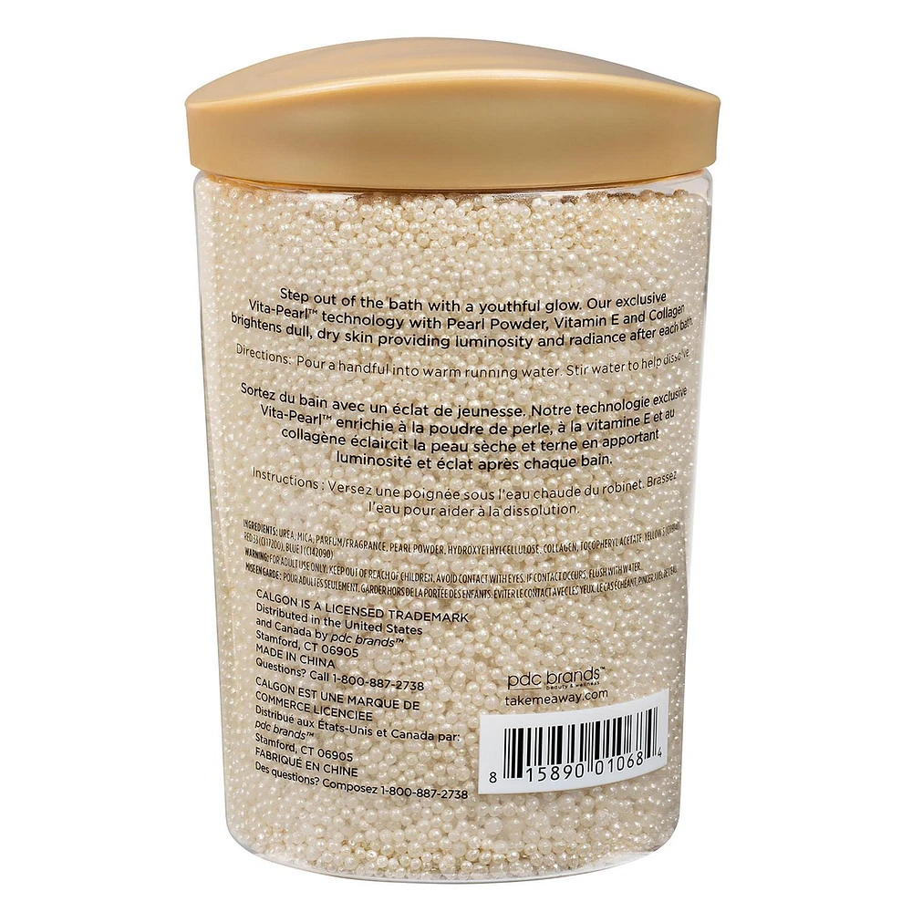 Calgon Ageless Bath Renewing Bath Pearls for Radiant Skin, 453 g