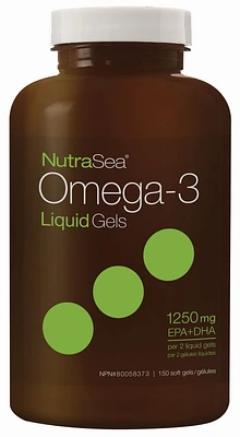 Nature's Way NutraSea Omega 3 Liquid Soft Gels