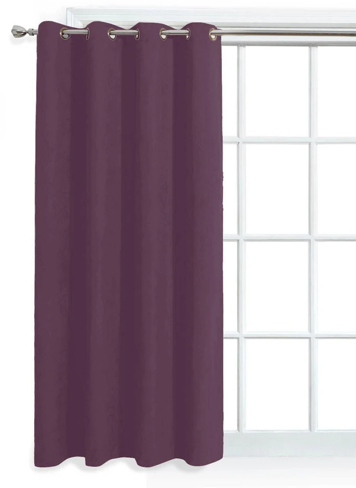 MAINSTAYS Faux Suede Window Panel