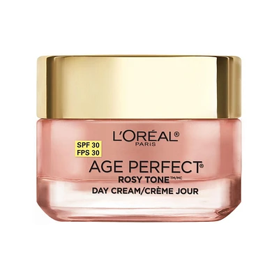 L'Oréal Paris Age Perfect Rosy Tone Hydratant FPS 30, avec LHA et extrait de pivoine impériale, 50 ml Rosy Tone Hydratant FPS 30, 50 ml