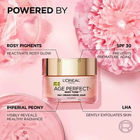 L’Oréal Paris Age Perfect Rosy Tone SPF 30 Moisturizer, with LHA & Imperial Peony Extract, 50 ml, Rosy Tone SPF 30 Moisturizer, 50 ml