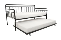 DHP Wallace Metal Daybed with Trundle