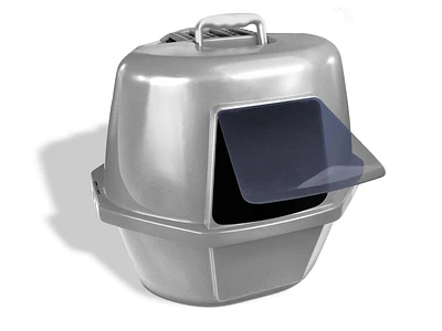 Van Ness Corner Enclosed Cat Pan, Large Corner Enclosed Cat Pan