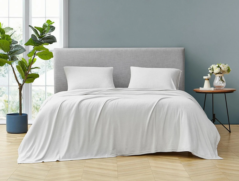 Beco Home Terry Sheet Set Cloud Grey