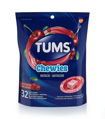 Tums Chewies Très Cerise 32 pcs Très Cerise