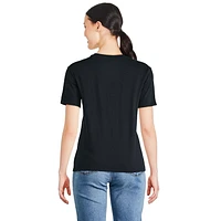 T-shirt avec imprimé graphique Friends pour femmes