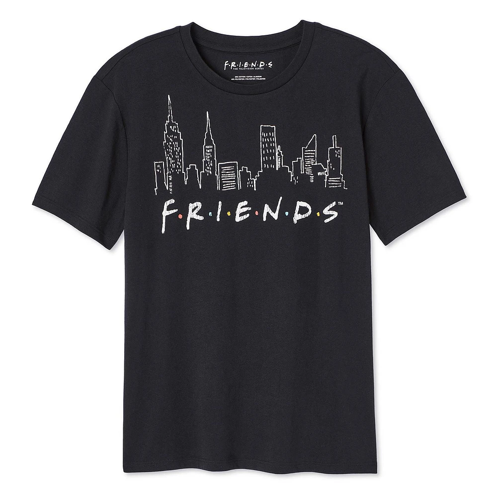 T-shirt avec imprimé graphique Friends pour femmes