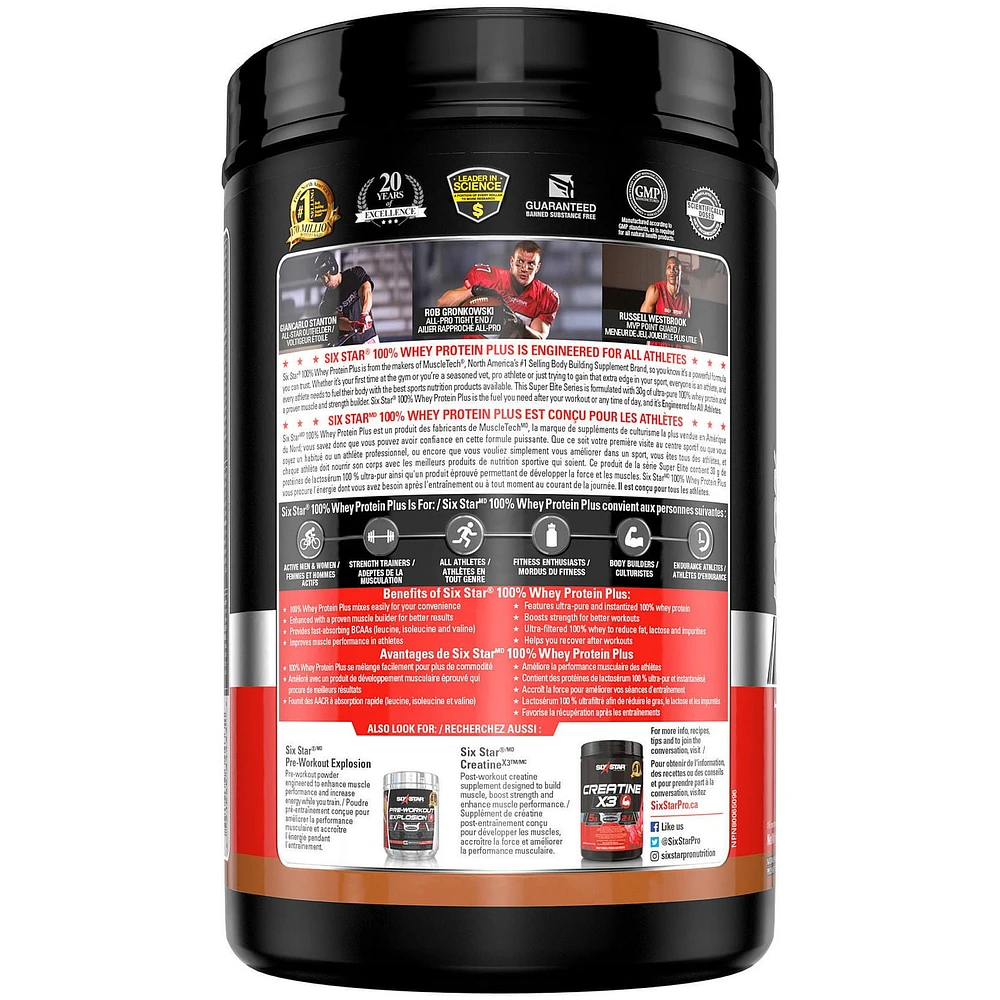 Six Star Elite Series Whey Protein Plus Salted Caramel Powder