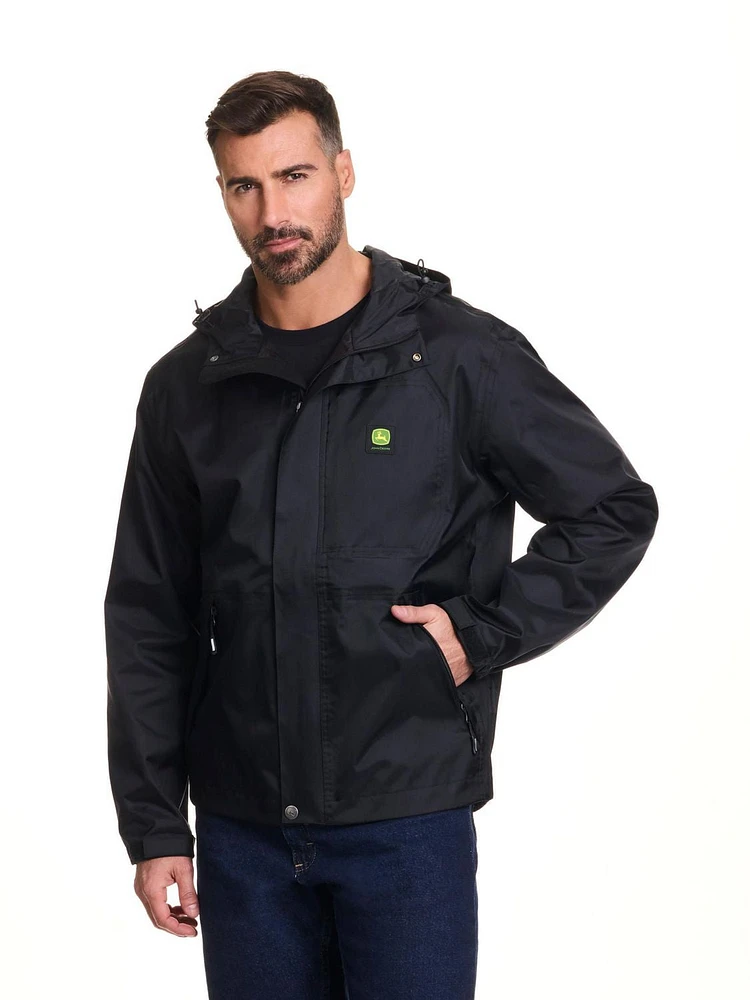 Veste de pluie en peluche John Deere pour hommes et grands hommes