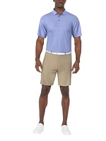 Ben Hogan Polo de golf en jacquard à imprimé géométrique Birdseye pour hommes Polo de Golf Ben Hogan Pour Homme