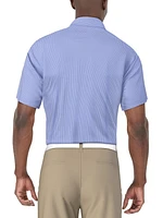 Ben Hogan Polo de golf en jacquard à imprimé géométrique Birdseye pour hommes Polo de Golf Ben Hogan Pour Homme