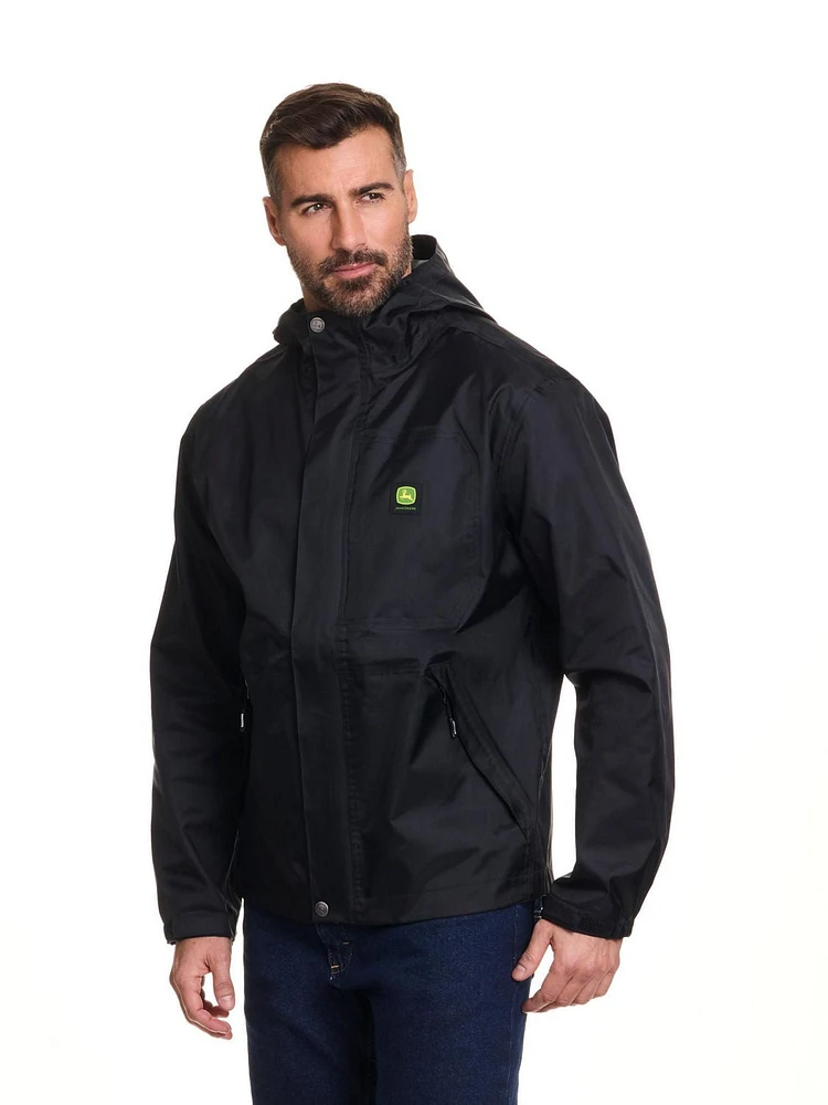 Veste de pluie en peluche John Deere pour hommes et grands hommes