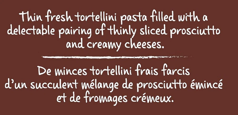 Olivieri Prosciutto with Cheese TortellIni 2x225g, Prosciutt-Cheese Tort 2x225g