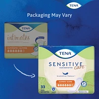 TENA® Ultimate Pad Regular Length 10ct, Long and wide pads designed to provide protection for heavy leakage