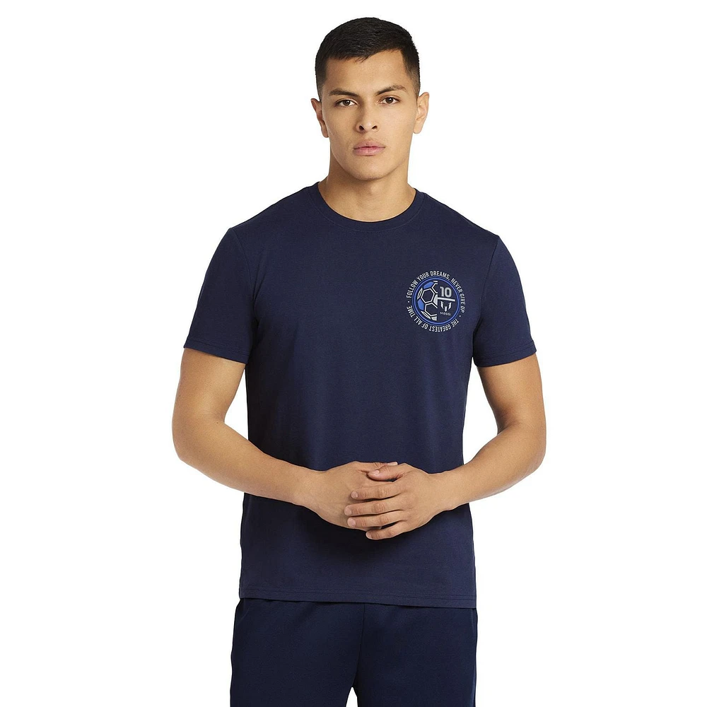 TSHIRT LOGO MESSI HOMMES Tailles P – TG