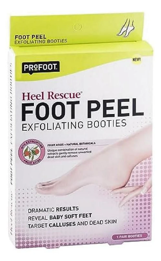 Foot Peel Exfoliating Booties, Reveals dramatically softer skin