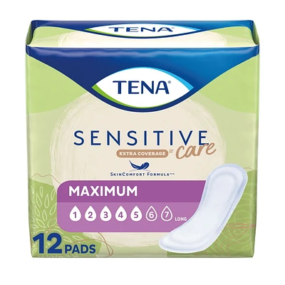 TENA Intimates Maximum Long Pad, 12 Count, 12 Count