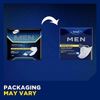 TENA Coquilles absorbantes contre l’incontinence masculine - Absorption moyenne 48 unités