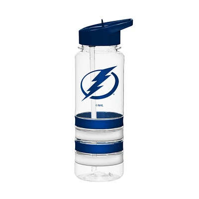 25OZ TEAM COLOR BANDED WATER BOTTLE NHL TAMPA BAY LIGHTNING