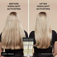 John Frieda Highlight Activating Brightening Conditioner for Restoring Faded Blonde Hair, 250 mL