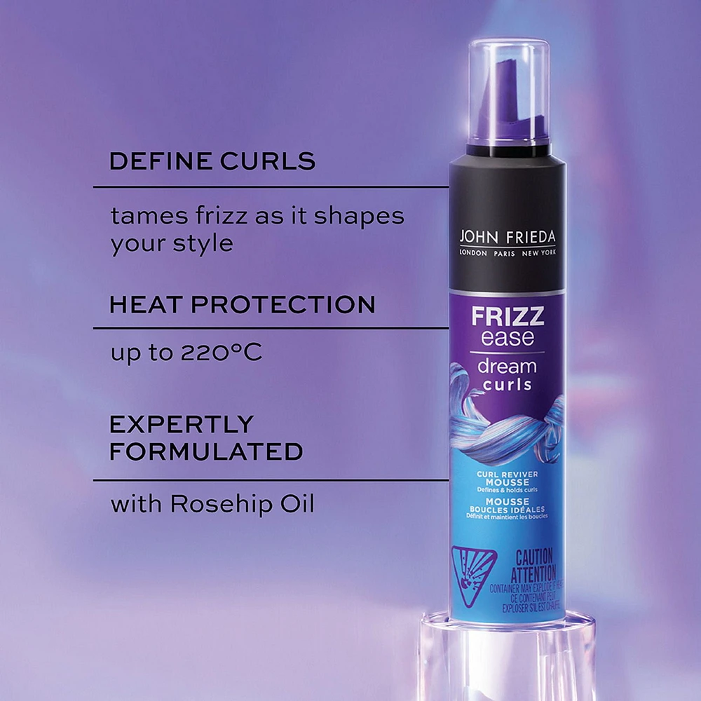 John Frieda Frizz Ease Dream Curls Curl Reviver Mousse, 210 g