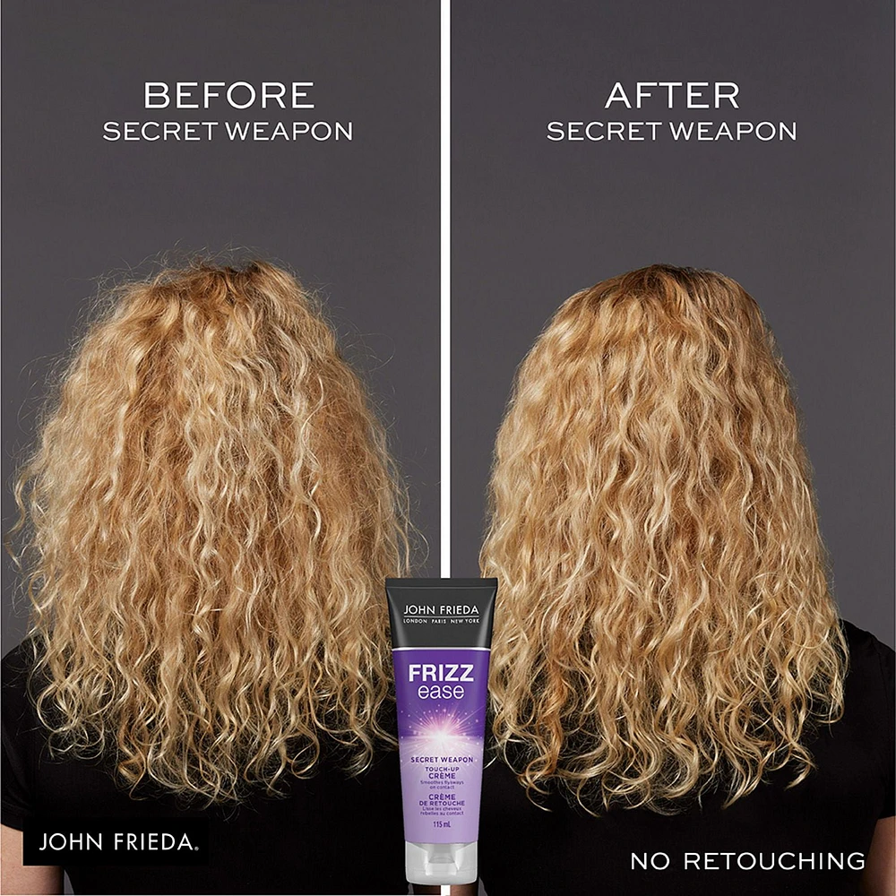 John Frieda Frizz Ease Secret Weapon Touch-Up Crème for Smoother Hair, 115 mL