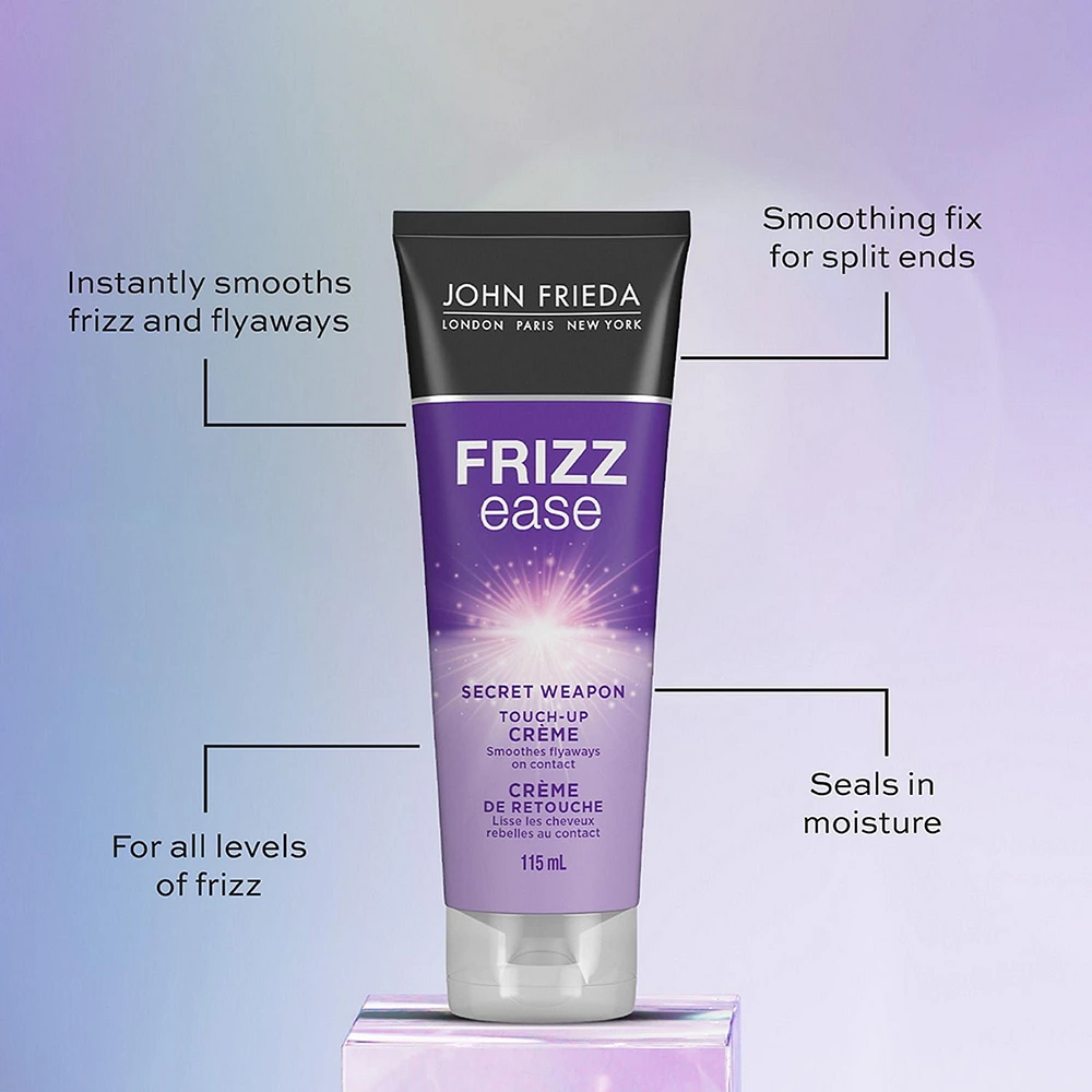 John Frieda Frizz Ease Secret Weapon Touch-Up Crème for Smoother Hair, 115 mL