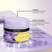 Masque nuanceur mauve Violet Crush de John Frieda 250 mL