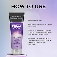 John Frieda Frizz Ease Secret Weapon Touch-Up Crème for Smoother Hair, 115 mL