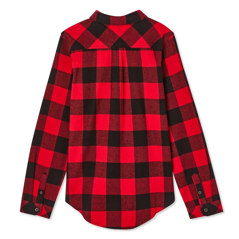 Canadiana Girls' Flannel Shirt