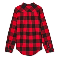 Canadiana Girls' Flannel Shirt