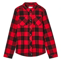 Canadiana Girls' Flannel Shirt