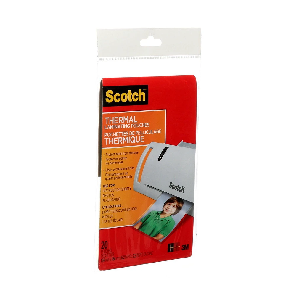 Scotch™ Thermal Laminating Pouches TP5903-20-C