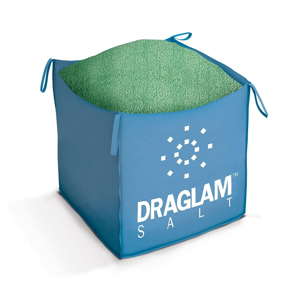 Draglam Salt - Bulk Sack DeIcer - 1 cubic yard, 2650 lbs