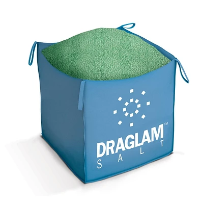 Draglam Salt - Bulk Sack DeIcer - 1 cubic yard, 2650 lbs