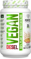 PERFECT Sports - DIESEL Vegan 100% Plant Based Protein Powder, Vanilla Ice Dream (700g)