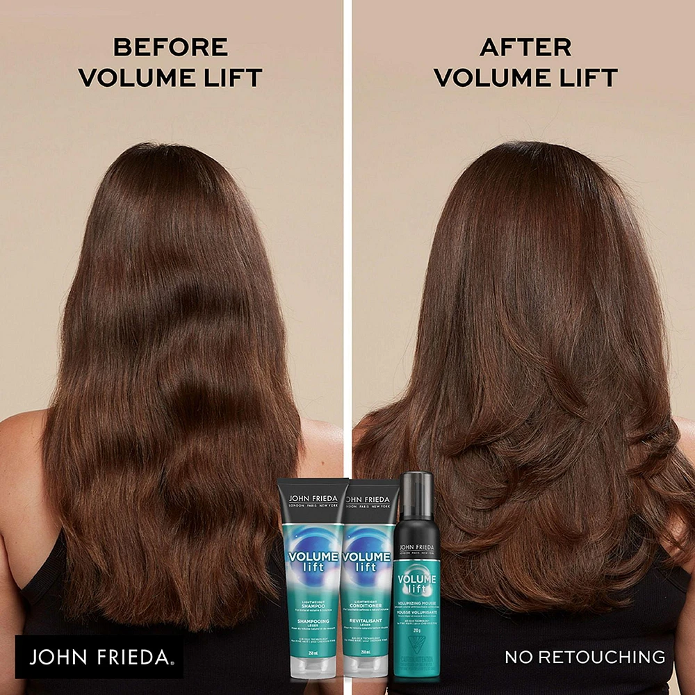 John Frieda Volume Lift Lightweight Conditioner for Fuller Nourished Hair, 250 mL