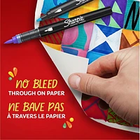 Sharpie Creative Markers, Water-Based Acrylic Markers, Bullet Tip, Assorted Colours, 5 Count