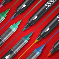 Sharpie Creative Markers, Water-Based Acrylic Markers, Bullet Tip, Assorted Colours, 5 Count