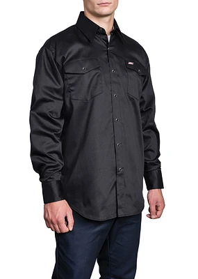 Genuine Dickies Snap<br>Work Shirt