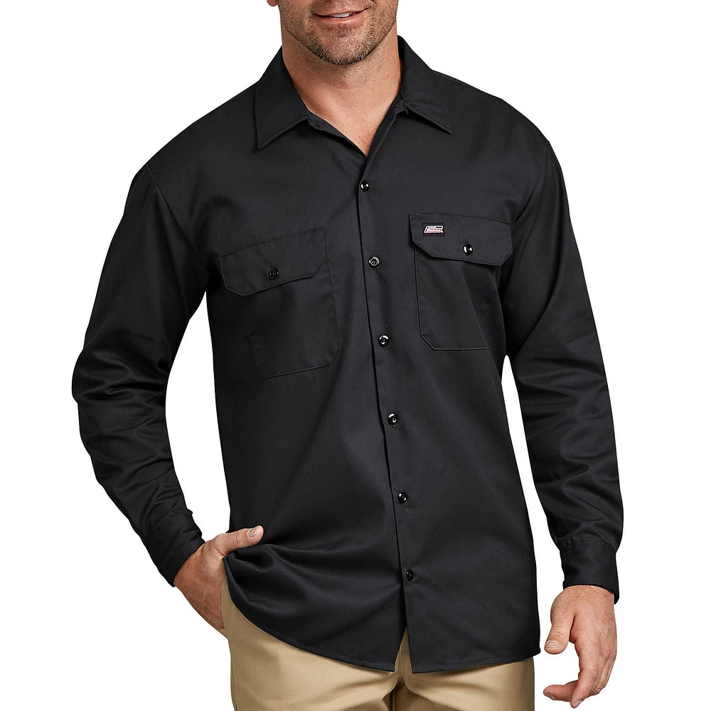 Genuine Dickies Long Sleeve Button Work Shirt