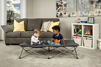 Lit portable extra long My Cot de Regalo International pour bambins en gris