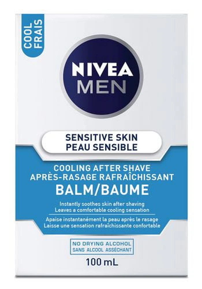 NIVEA MEN Sensitive Skin Cooling After Shave Balm, 100 mL