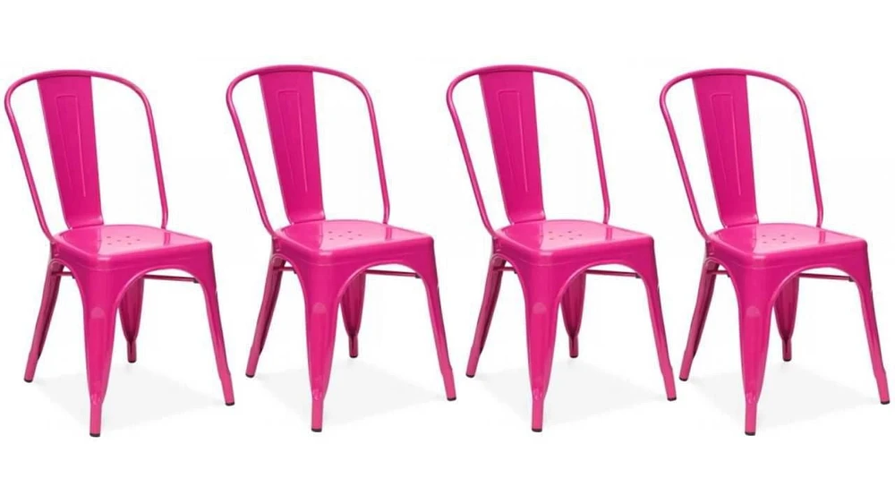 Roch Armless Chair Set of 4