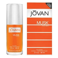 Jovan Musk for Men Eau de Cologne Spray, Musky Fragrance, Top Notes:Neroli, Lavender, Lemon, Bold, powerful and masculine