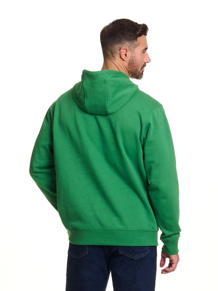 Sweat à capuche en polaire avec logo Core John Deere pour hommes