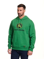 Sweat à capuche en polaire avec logo Core John Deere pour hommes