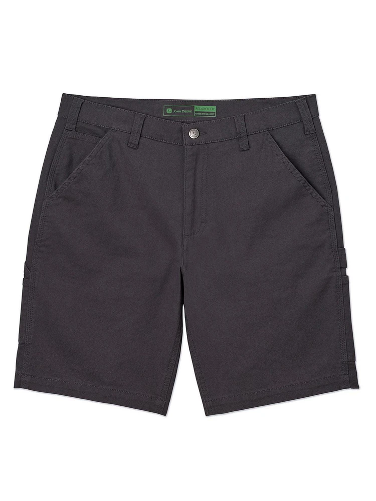 Short de charpentier extensible en canard John Deere pour hommes