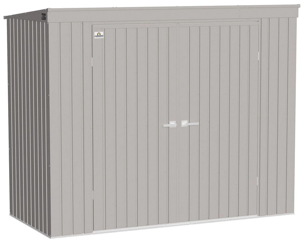 Arrow Elite Steel Storage Shed, 8x4